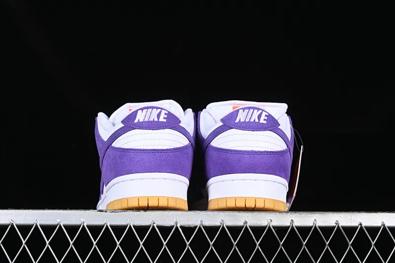 All categories Nk SB Dunk series Nk SB Dunk Low low-top sneakers M version pure original Nk SB Dunk Low Pro ISO "Purple Suede" wicked purple color SB low-top casual sneakers DV5464-500